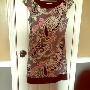 🖤💗 capped sleeve dress